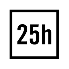 25h